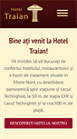 Mobile Screenshot of hoteltraianeforie.com